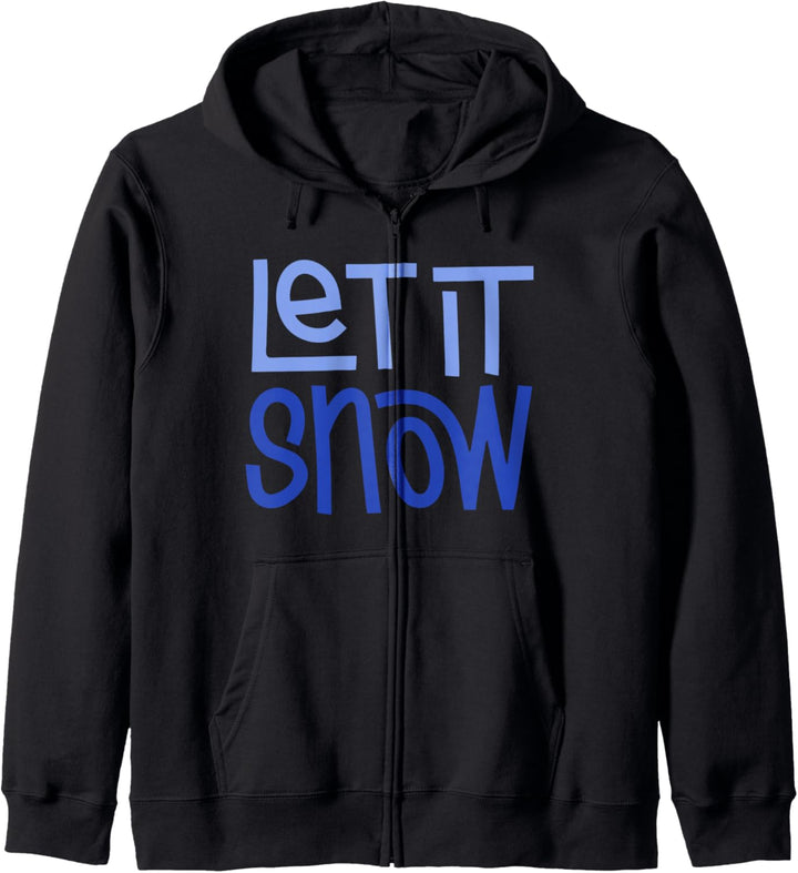 Let it Snow Kapuzenjacke