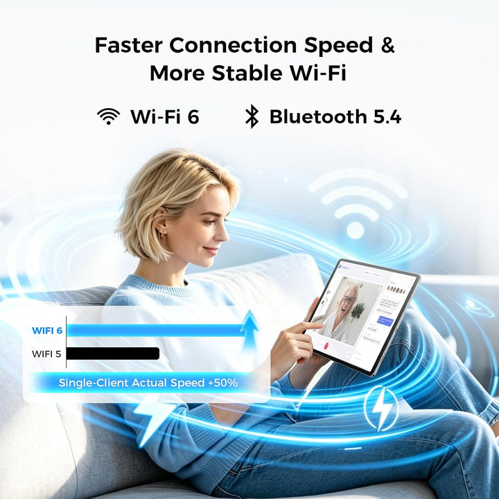 TECLAST Tablet 10 Zoll Android 16, Neueste Tablets 32GB+128GB (4TB erweiterbar), 7000mAh, Octa-Core
