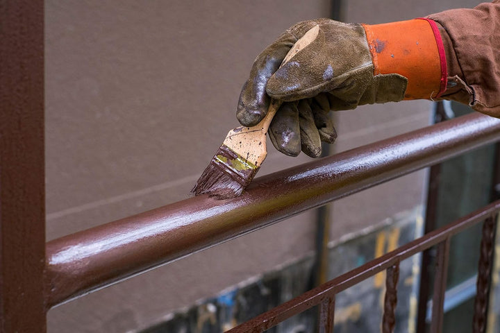 CAIRCON Metalllack Metallfarbe Decklack für Metall Stahl Eisen - Ultramarinblau 5L 5.00 l (1er Pack)