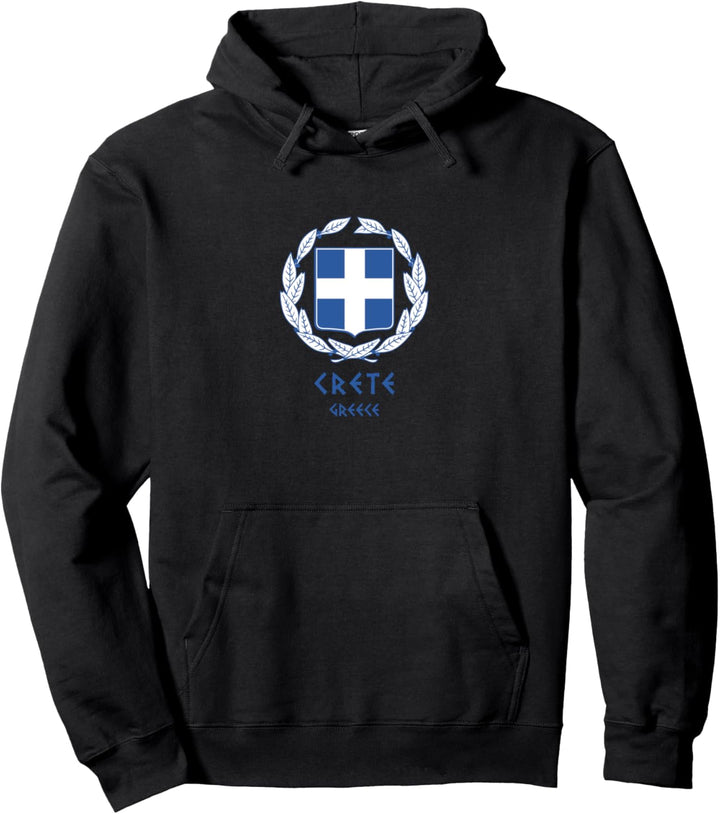 Griechisches Wappen - Kreta Griechenland Pullover Hoodie