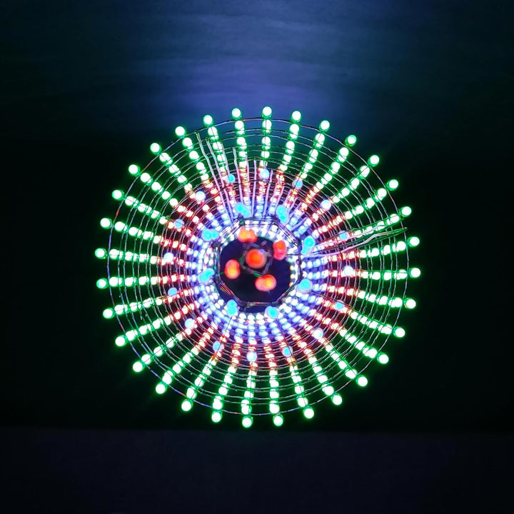 GZT-64D 1 Meter Led Canton Tower Modell DIY Elektronik Kit, LED Würfel Modell Handgemachtes Lötproje