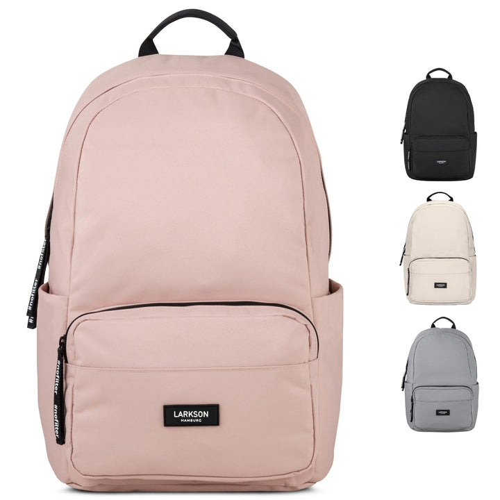 LARKSON Schulrucksack Mädchen &amp; Jungen Teenager - No 3 - Rucksack Damen &amp; Herren für Schule - 16" La