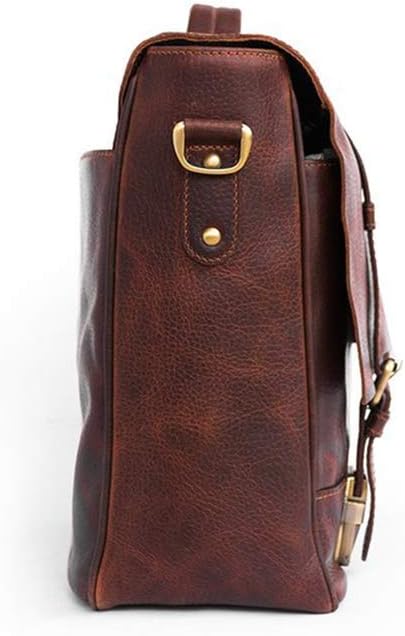 Julké Unisex-Erwachsene Maximus Laptop Tasche in Braun