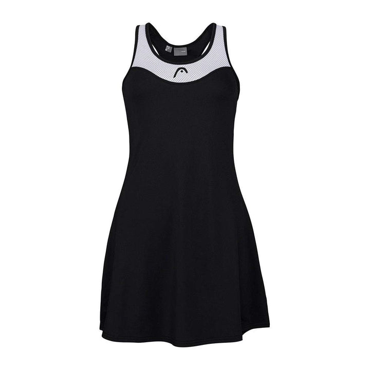HEAD Damen Diana Dress W Kleid, Einheitsgröße-S Black/White