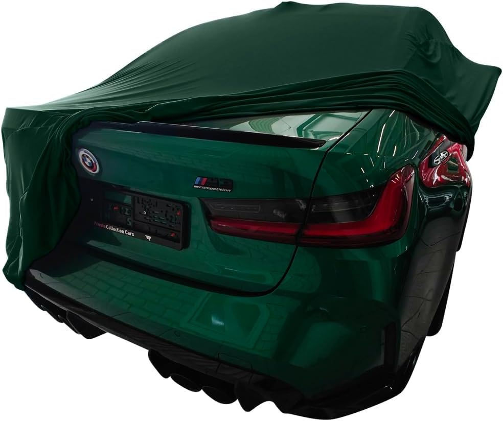 Indoor Autoabdeckung kompatibel mit BMW M3 (G80) SUPER Soft Stretch
