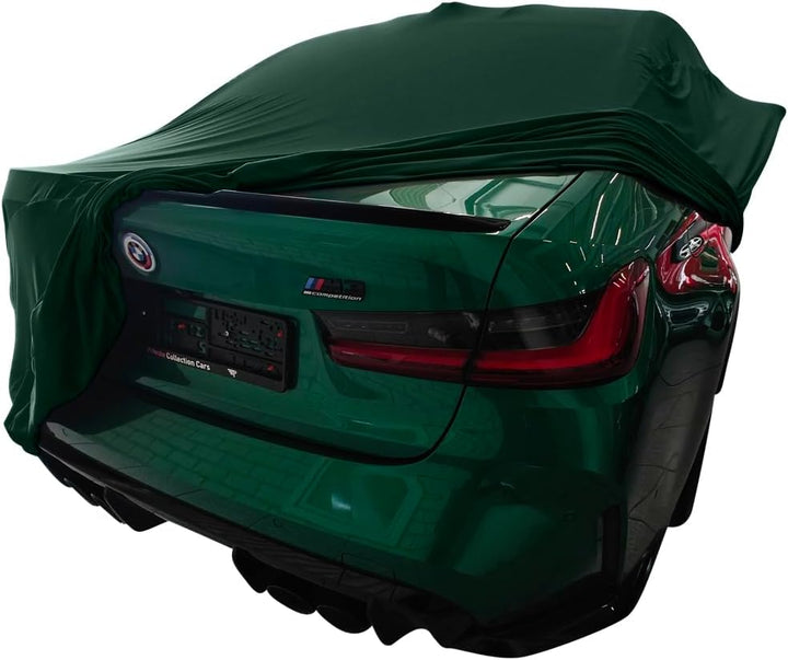 Indoor Autoabdeckung kompatibel mit BMW M3 (G80) SUPER Soft Stretch