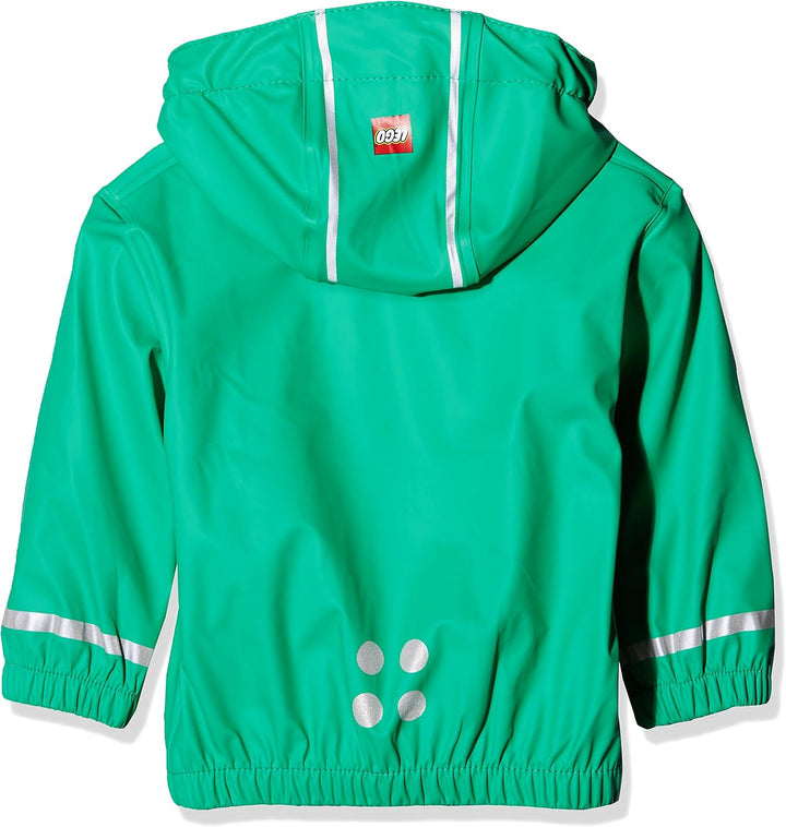 Lego wear duplo Baby - Jungen JUSTICE 101 - Regenjacke, Grün (Light Green 835), Gr. 80
