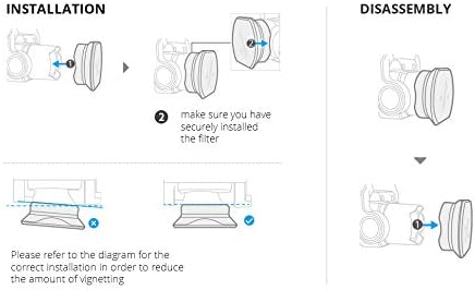 MotuTech ND4 ND8 ND16 Neutraldichtefilter für DJI FPV Drohne Kamera