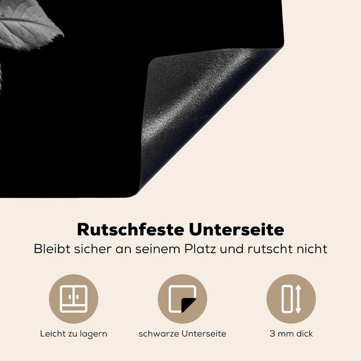 Herdabdeckplatte Einteilig Küche Herdabdeckung Induktionsfeld Ceranfeld Herdabdeckplatten Vinyl Matt