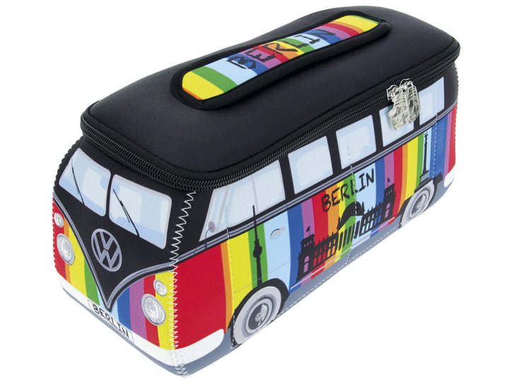 BRISA VW Collection - T1 Bulli Bus Kulturbeutel Kosmetiktasche | Volkswagen Universaltasche Waschbeu