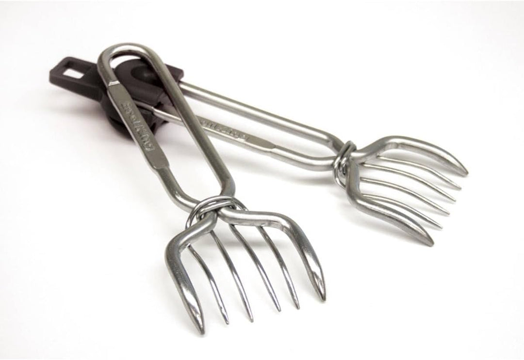 Broil King Pulled Pork Gabeln - 2er Set, Robuste Edelstahl BBQ Krallen für Perfekte Fleischzubereitu
