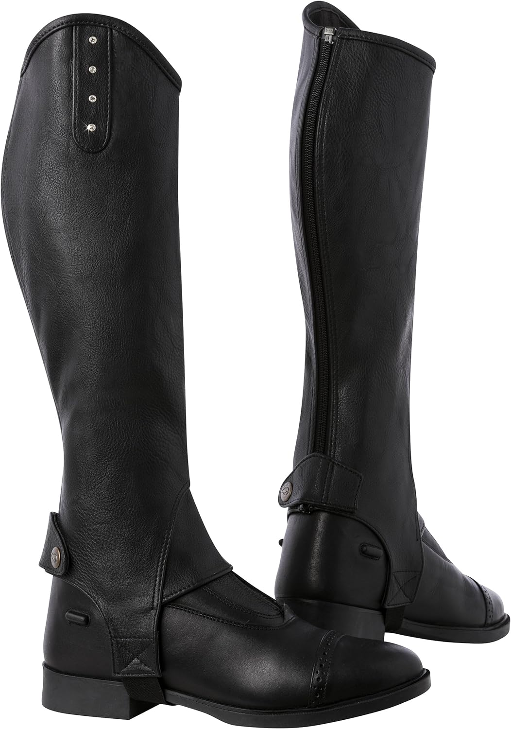 Symantec Norton Unisex's 913107202 Half-Chaps, Schwarz, Einheitsgrösse