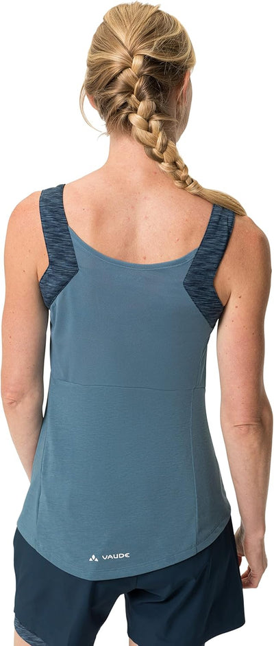 VAUDE Damen Women's Altissimi Top Top 44 Blue Gray, 44 Blue Gray