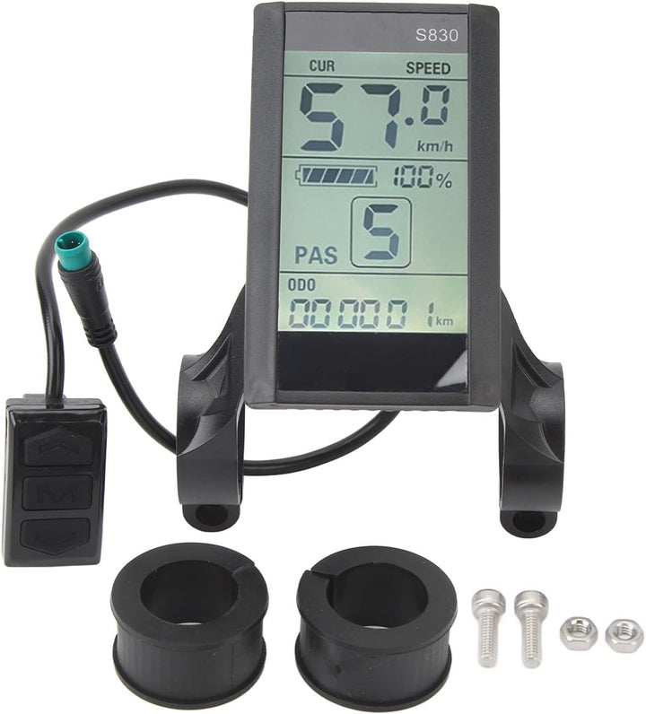 Display Panel Elektrofahrrad LCD Display Elektrofahrrad LCD Display Panel 24V 36V 48V LCD S830 Panel