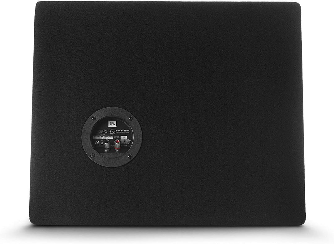 JBL Car CSX-1400BP 12 Zoll (300mm) Auto-Stereoanlage Bandpass Subwoofer mit Acryl-Fenster - Schwarz/