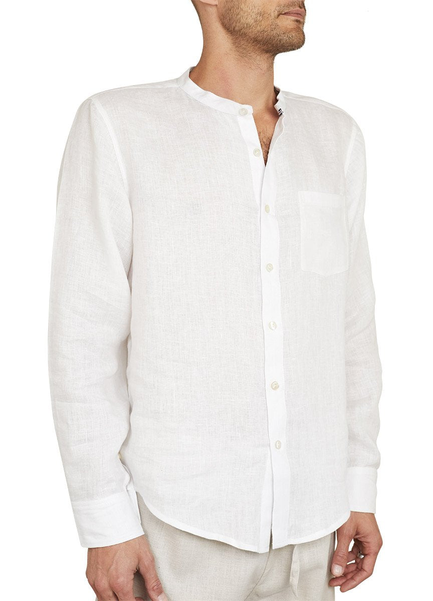 SCHAZAD Leinenhemd XXL Weiss, XXL Weiss