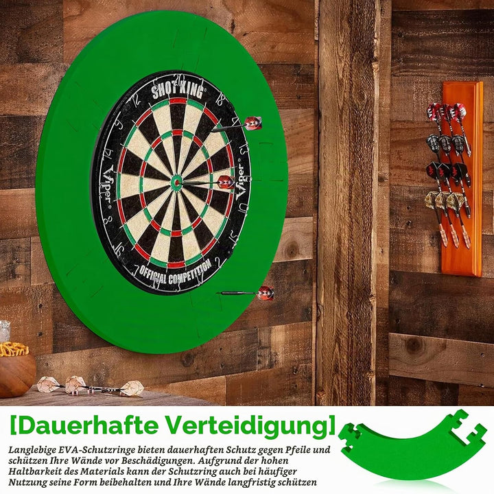 5 Stück Dartboard Schutzring: Dartscheiben Surround Dartscheibe Rand, Dartboard Rand für die Garage,