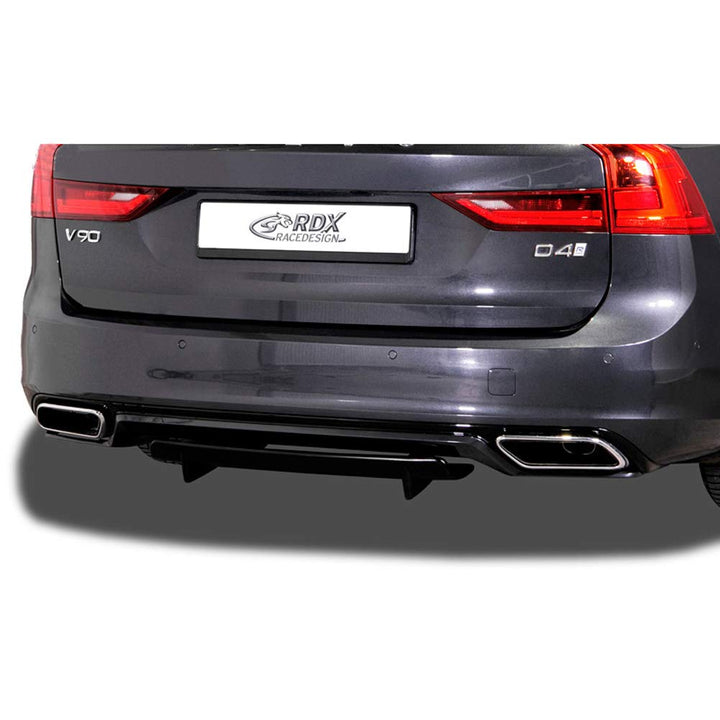 Heckschürzenansatz 'Diffuser U-Diff' kompatibel mit Volvo S90/V90 R-Design 2016- (PU)