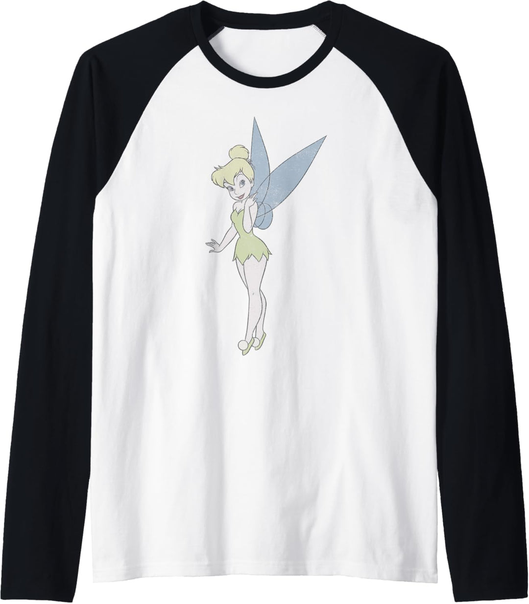 Disney Peter Pan Tinkerbell Vintage Portrait Raglan
