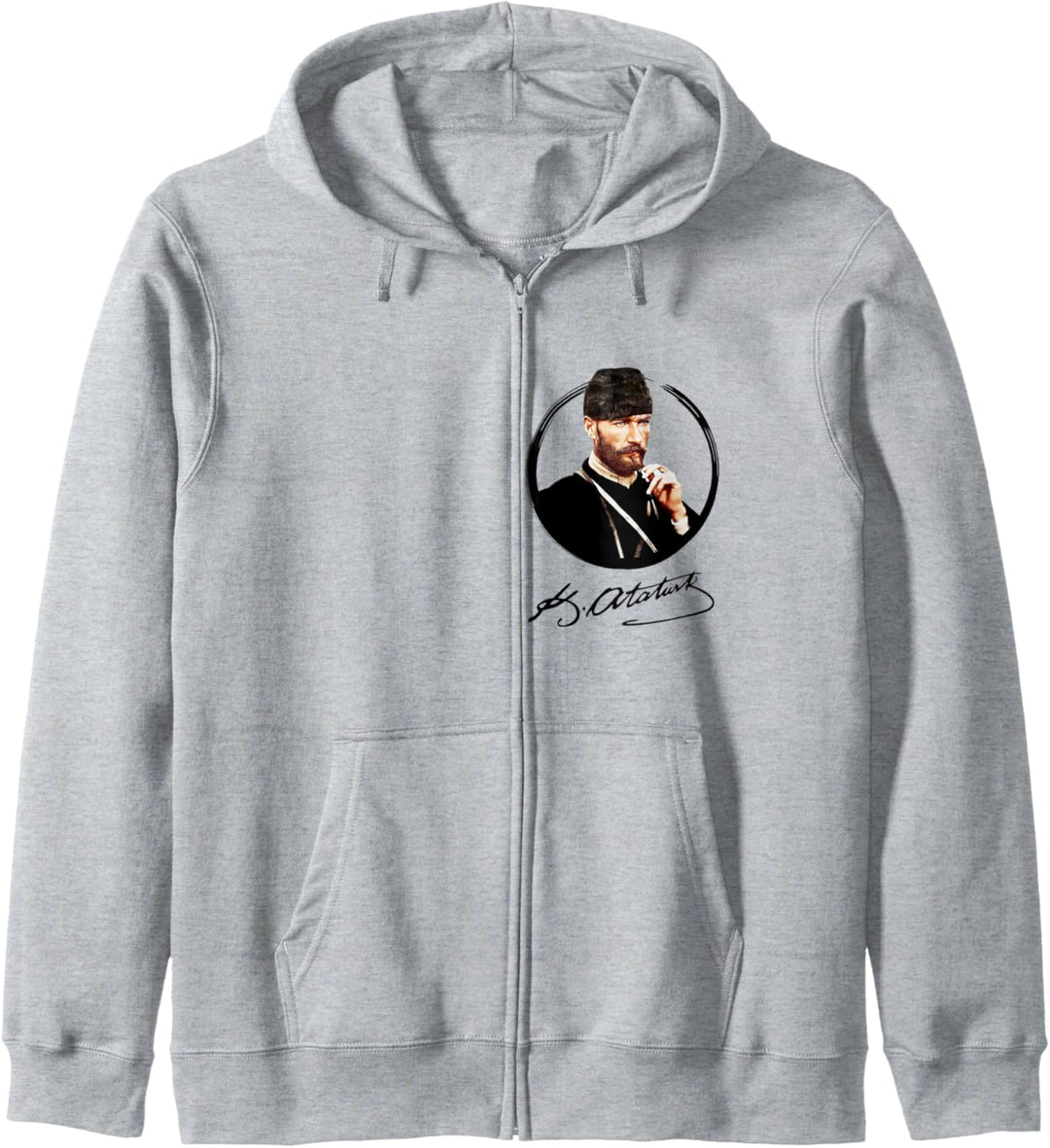 Mustafa Kemal Atatürk Imza Signature Türkei Atatürk Kapuzenjacke