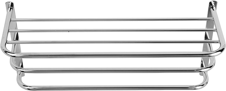 Croydex verchromter Baustahl Wand montiert Handtuch Rack und zusätzliche Rails