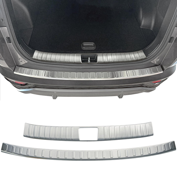 RECAMBO Ladekantenschutz Edelstahl MATT - kompatibel für Hyundai Tucson | Typ NX4 | BJ ab 2020> - V2