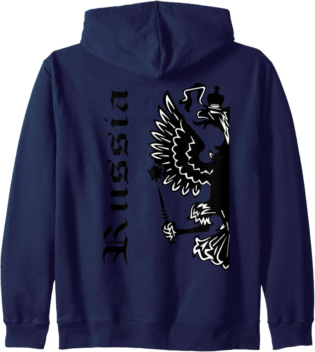 Russia Shirt Russland Fahne Wappen Herren &amp; Damen Russia Kapuzenjacke