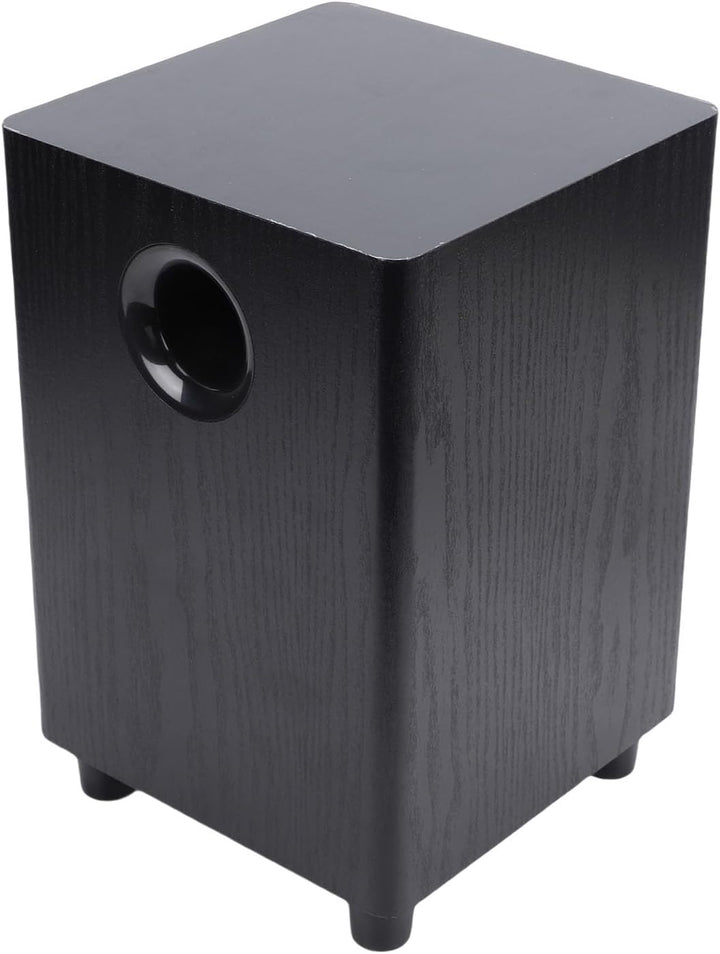 VBESTLIFE 6,5-Zoll-Passiv-Subwoofer, 100-W-Hochleistungs-MDF-Lautsprecher für Tiefe Bässe, mit Boden