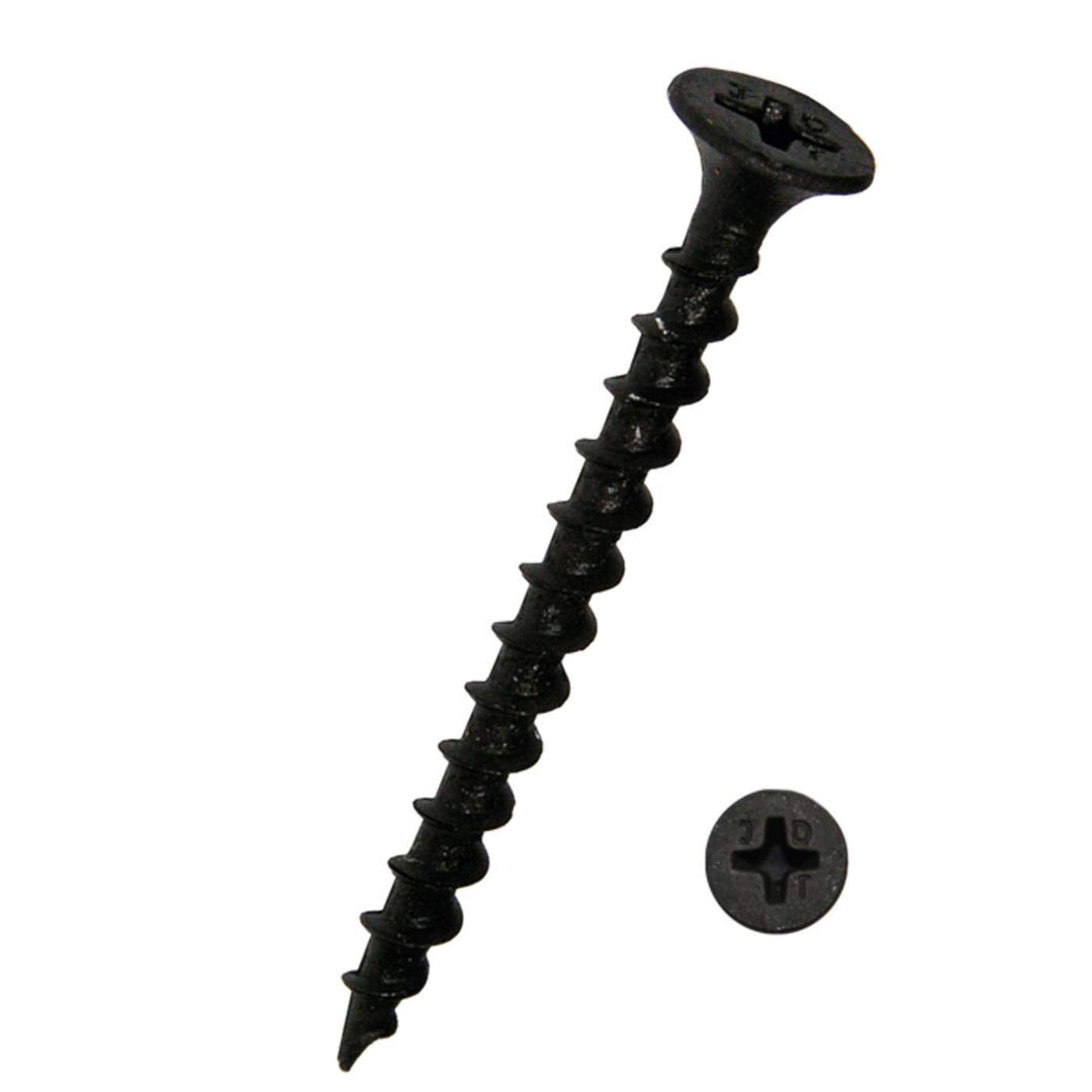 Dresselhaus WGR 6535 Gipsplattenschrauben mit Grobgewinde Trompetenkopf-H, 3,9 x 25 mm, phosphatiert