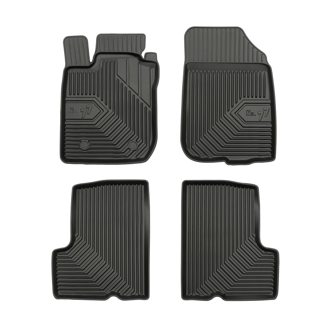 FROGUM No.77 Gummimatten Ganzjahresset von Auto Fussmatten Autofussmatten für Dacia Duster I 2010-20