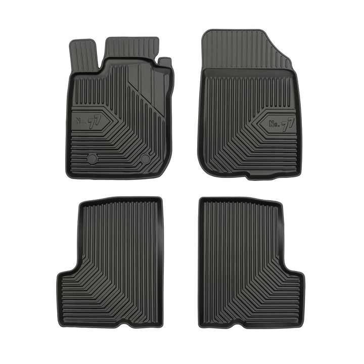 FROGUM No.77 Gummimatten Ganzjahresset von Auto Fussmatten Autofussmatten für Dacia Duster I 2010-20