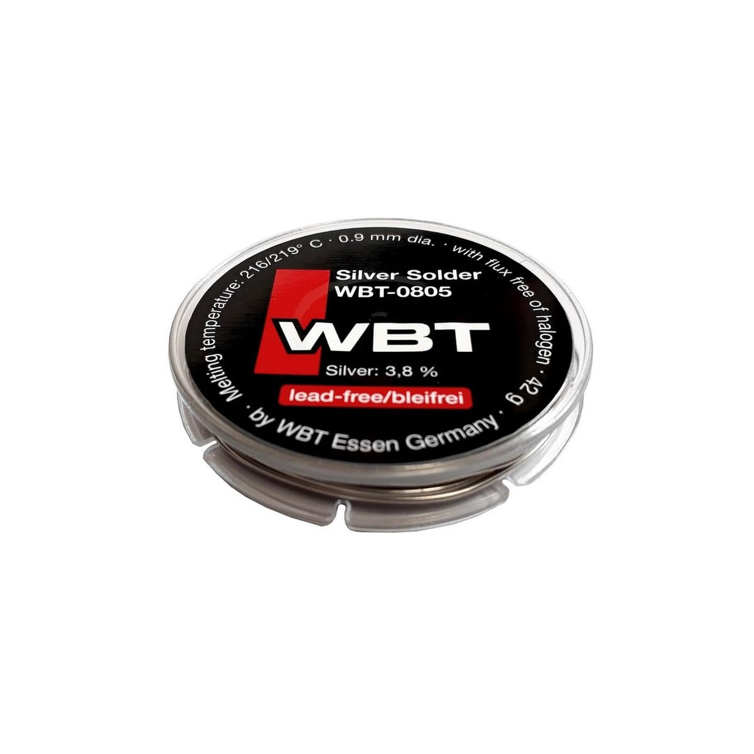 WBT-0805 Silberlot (Silberlötzinn bleifrei) | Inhalt: 1 Rolle á 42 g/d=0,9 mm