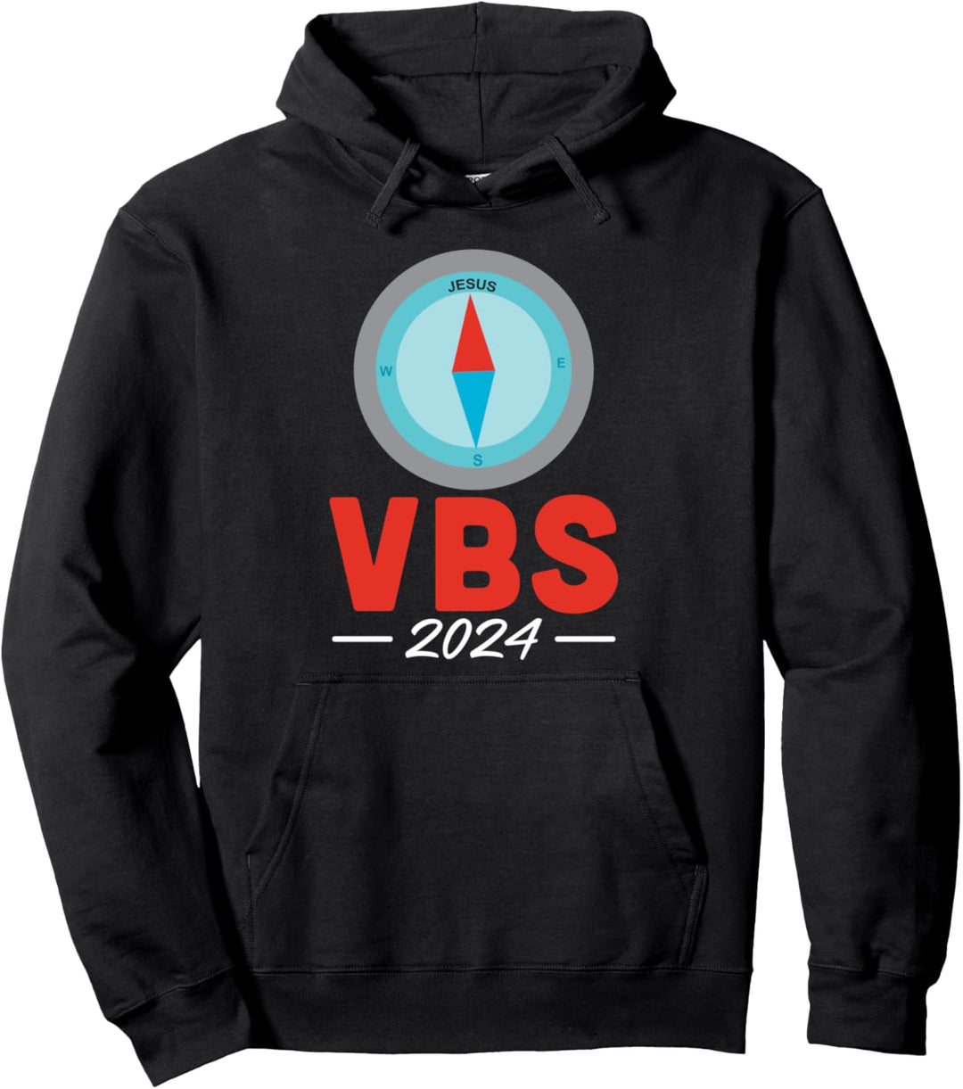 Urlaub Bibelschule 2024 Christliche Kinder VBS Gruppe VBS Team Pullover Hoodie
