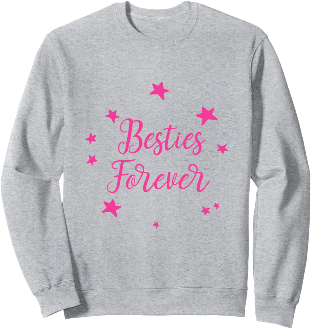 Lustiges Design mit Aufschrift "Best Friends Stars For Besties Forever". Sweatshirt