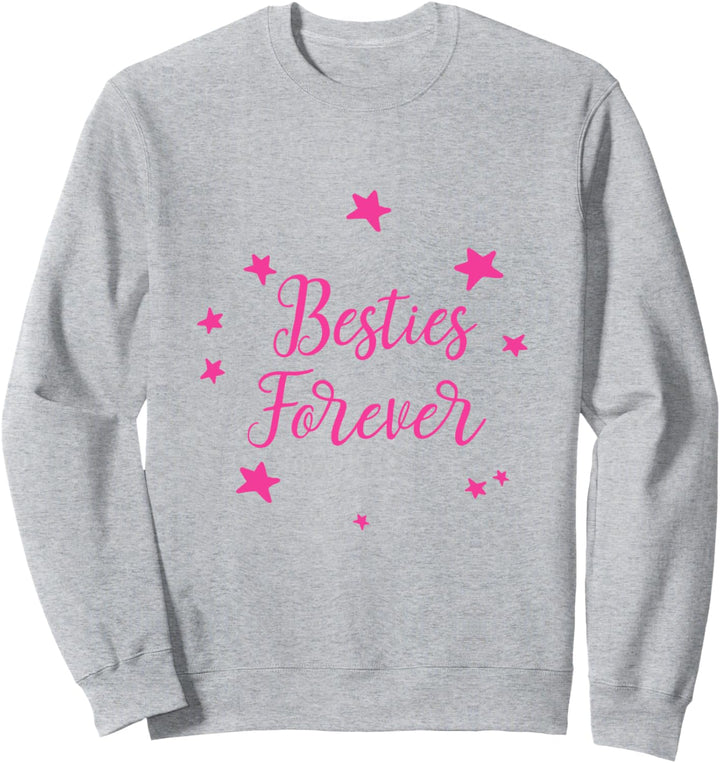 Lustiges Design mit Aufschrift "Best Friends Stars For Besties Forever". Sweatshirt