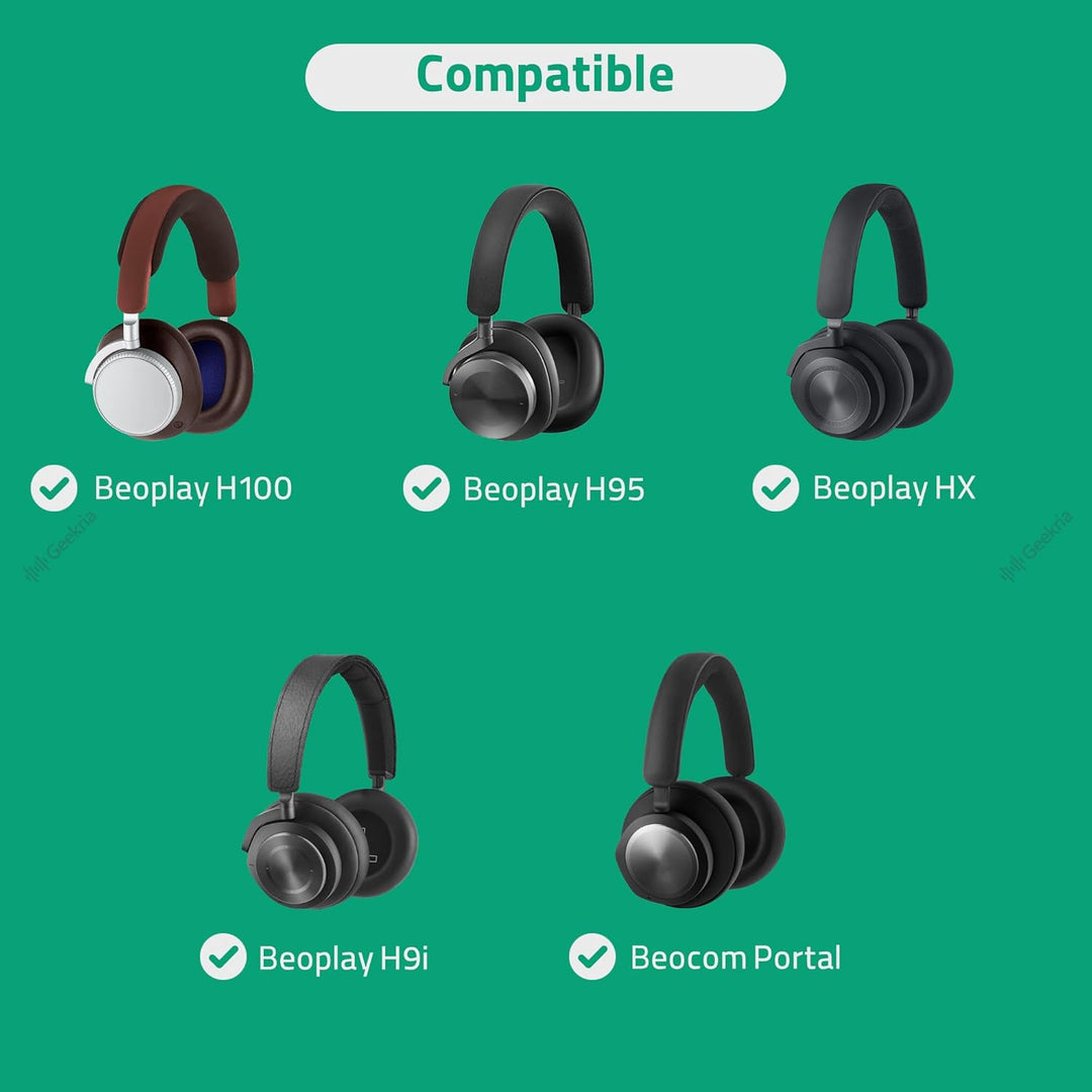 Geekria Tasche Kopfhörer für Play H9 3rd Gen, H9i, H4, H9, H8, H6, H2 Headphones, Schutztasche für H