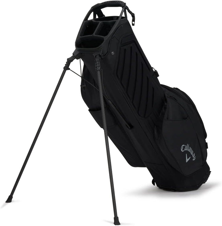 Callaway Golf Hyperlite Zero Standtasche Doppelriemen Schwarz 2023, Doppelriemen Schwarz 2023