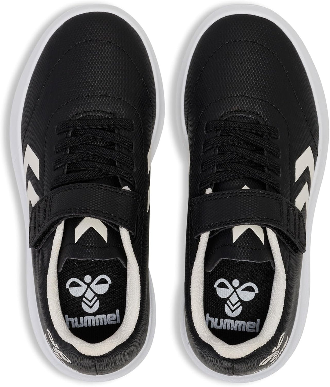 hummel Unisex Kinder Top Star I.n. Jr Futsal Shoe, 24 EU Black White