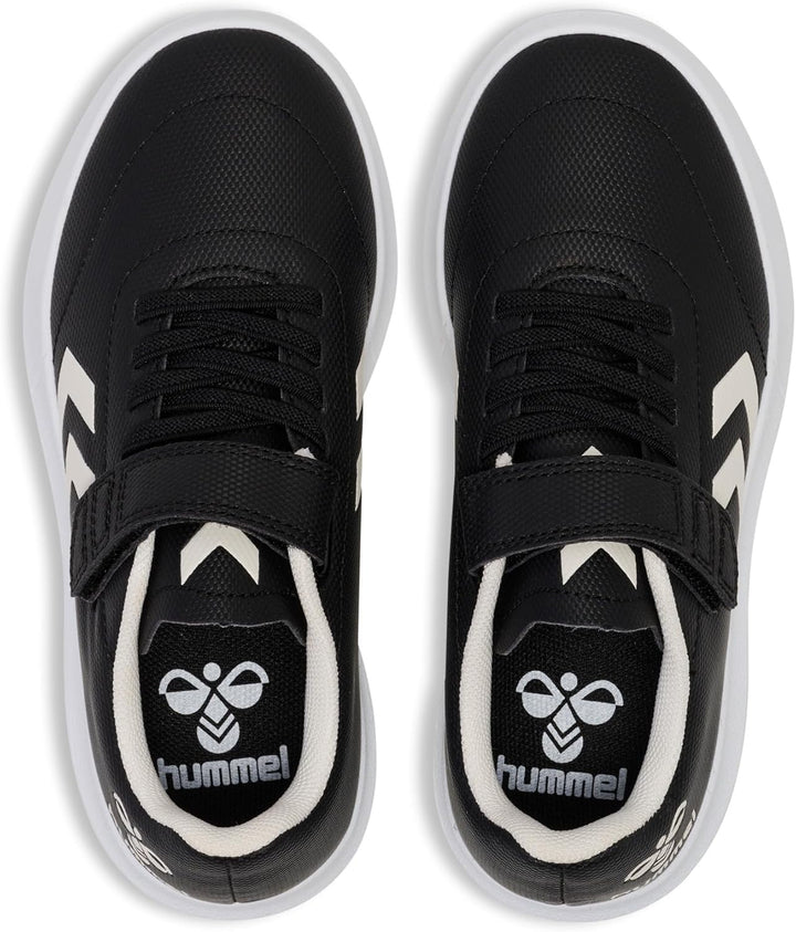 hummel Unisex Kinder Top Star I.n. Jr Futsal Shoe, 24 EU Black White