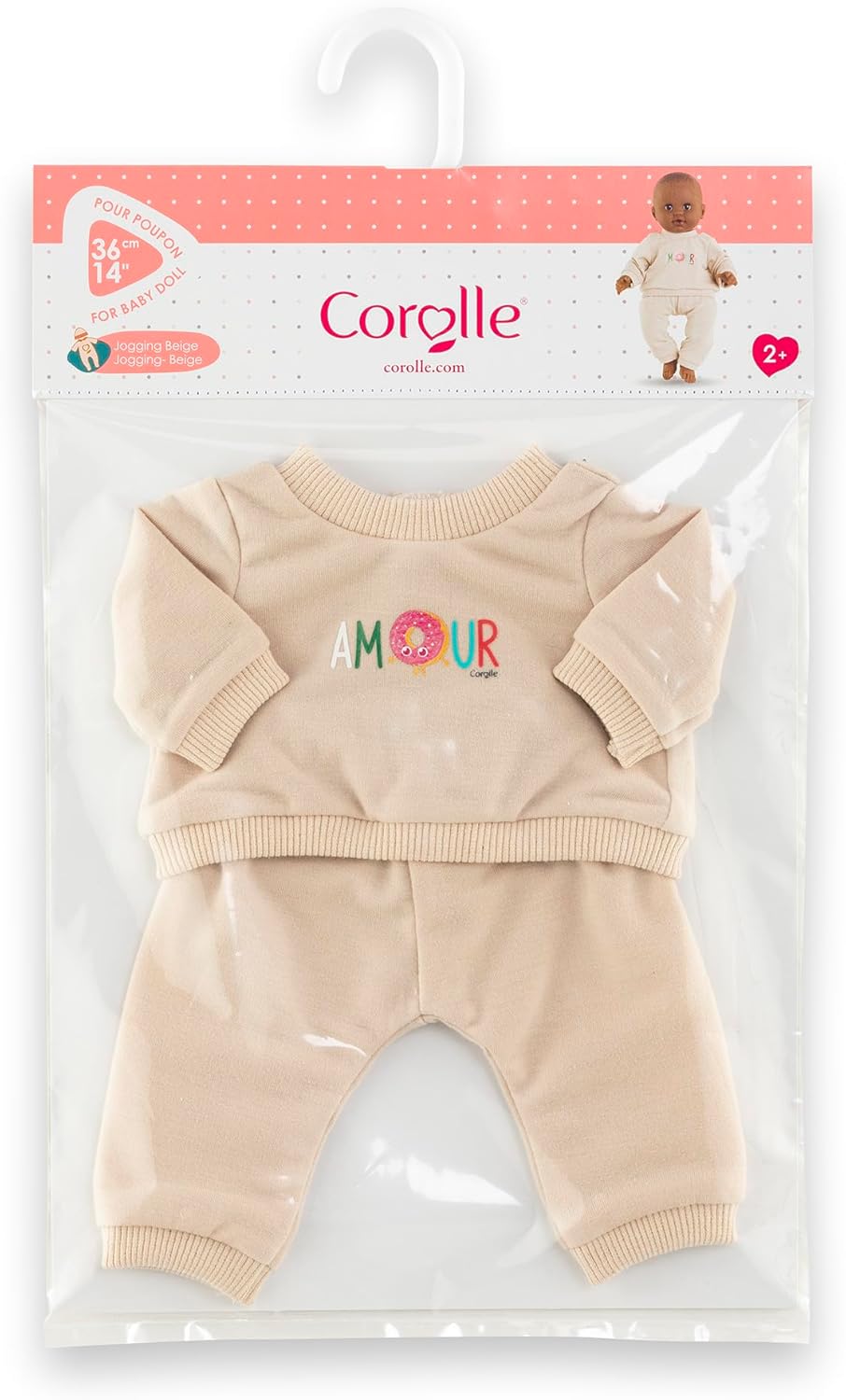 Corolle Jogginghose Beige, Kleidung, für Puppen 36 cm, 9000141900