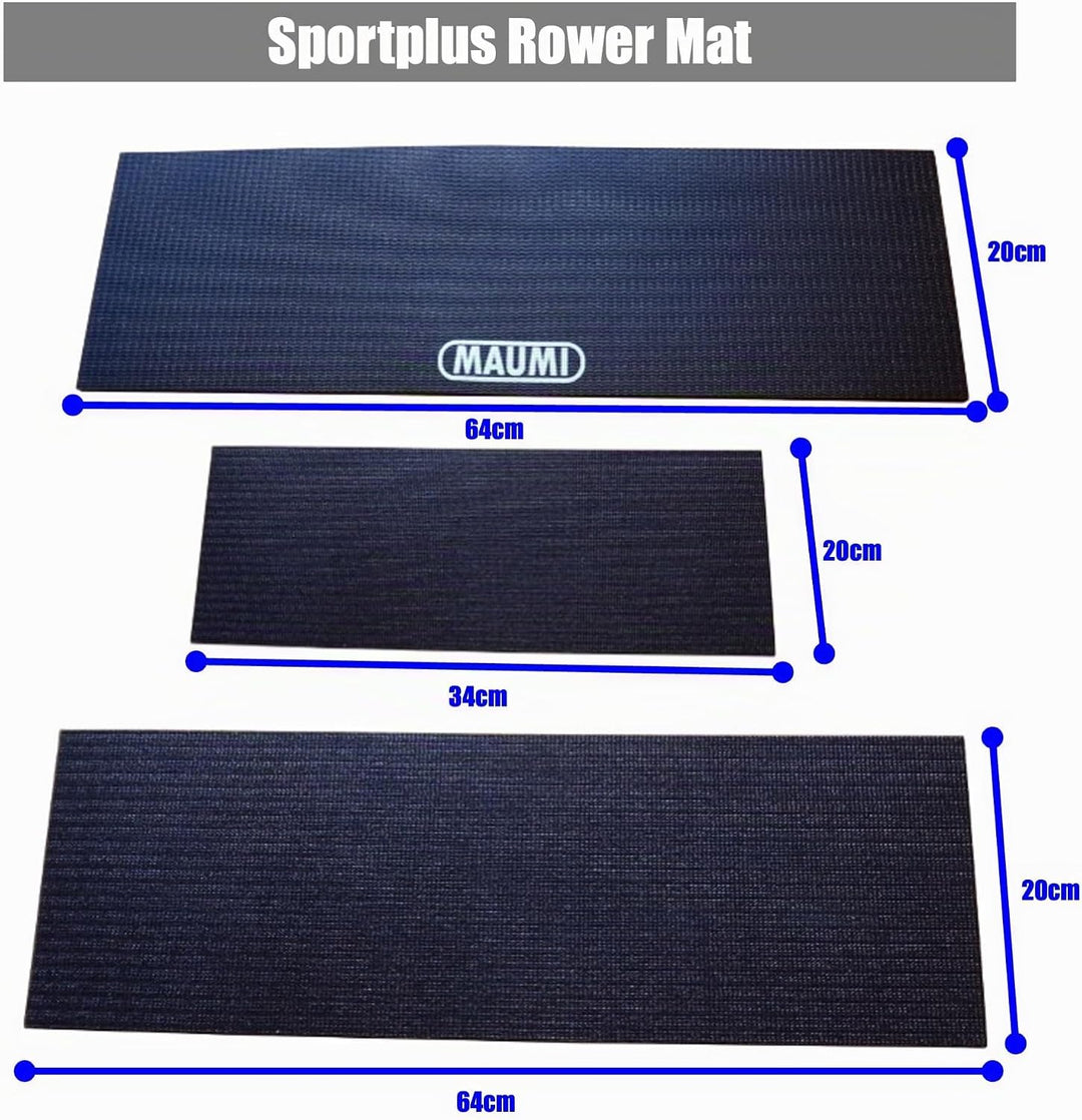 MAUMI Unterlegmatte Bodenschutzmatte Gummimatte Matte für Concept 2 WaterRower Rudergerät Wasser Erg