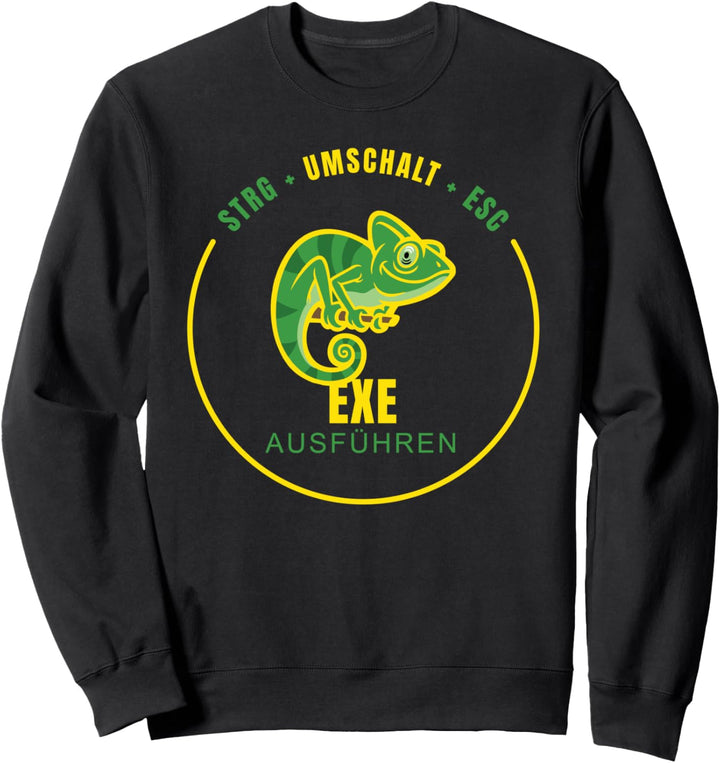 IT Entwickler Administrator EXE ausführen Developer Admin Sweatshirt