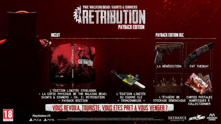 The Walking Dead Saints and Sinners Chapter 2 Retribution Payback Edition (VR)