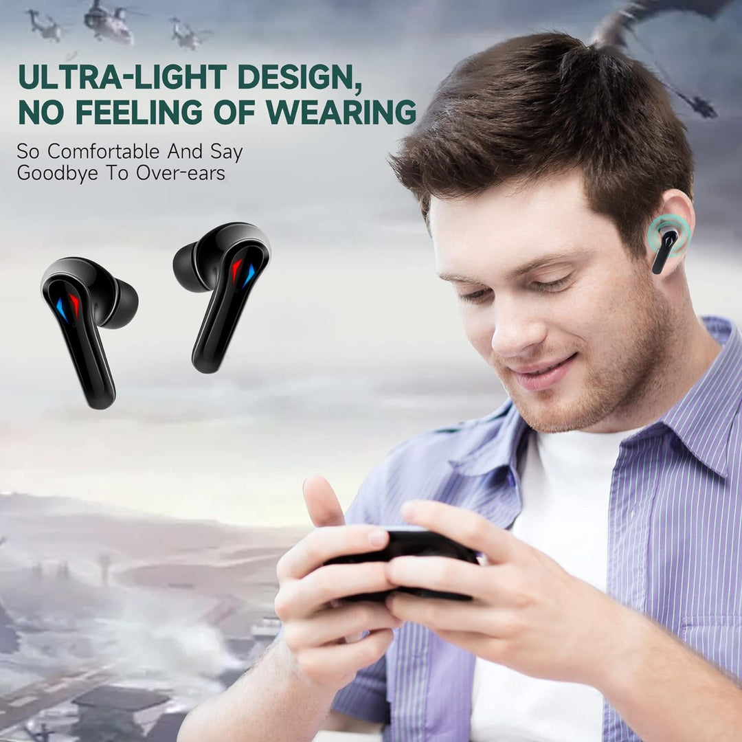 SONTINH Gaming Headset, AlienBuds【2023 Launched】, Wireless Gaming Headset for PC, PS4, PS5, and Swit