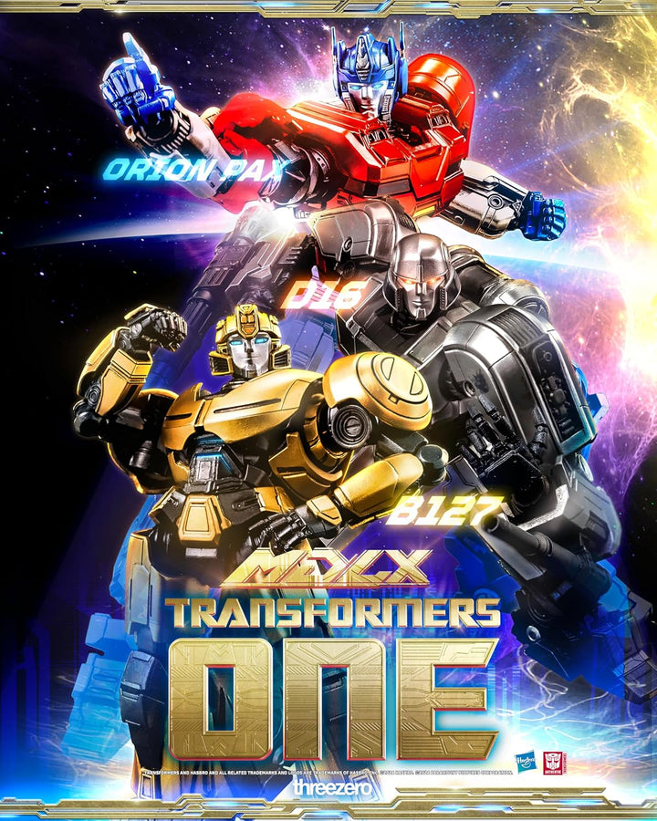 threezero store Transformers One: Optimus Prime Orion Pax MDLX Actionfigur