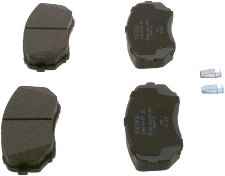 Bosch BP1283 Bremsbeläge - Vorderachse - ECE-R90 Zertifizierung - vier Bremsbeläge pro Set