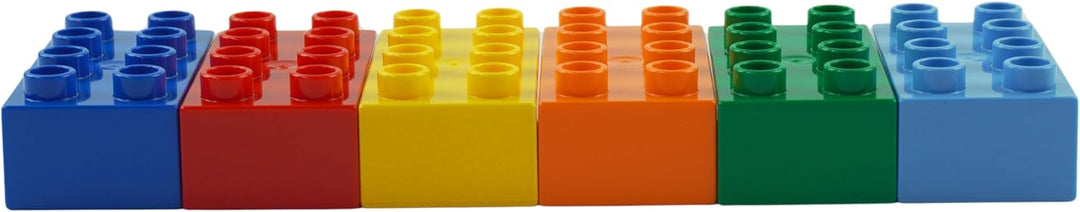 LEGO® DUPLO® Steine Set 50x – 12x 2x4 & 38x 2x2 Bausteine bunt gemischt NEU – Grundsteine 3011 & 343