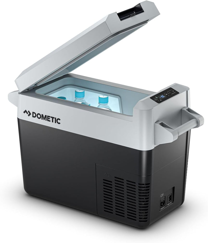 DOMETIC CFF 20 Tragbare elektrische Kompressor-Kühlbox 21 Liter, Tiefkühlung bis -18 °C, 12/230 V fü