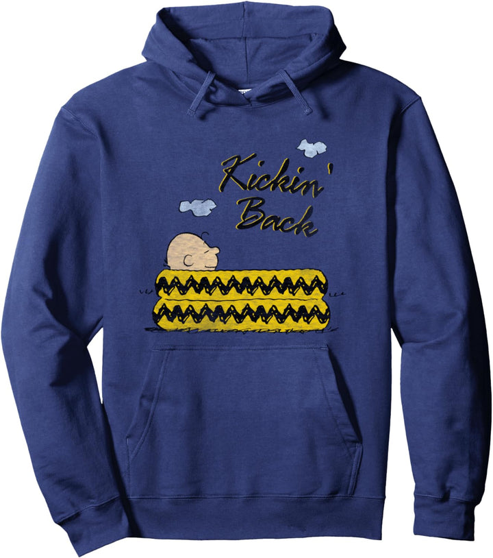 Peanuts Kickin 'Back Charlie Brown Pullover Hoodie