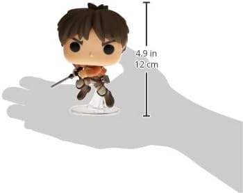 Funko Pop! Animation: Attack On Titan - Eren Jaeger Yeager - Vinyl-Sammelfigur - Geschenkidee - Offi